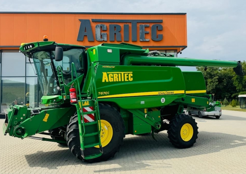 John Deere T670i HillMaster + 630R