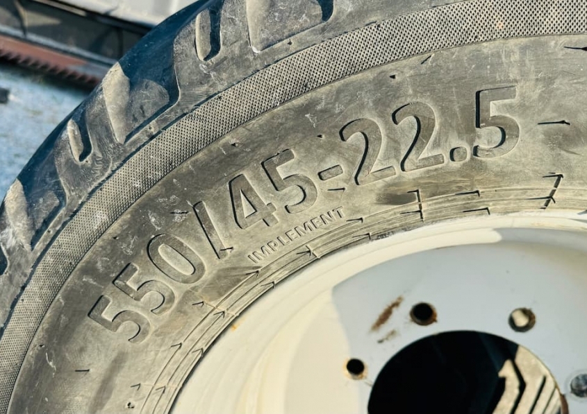 Trailer Wheel and Tyre Set